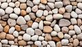 Smooth stone pebble stack, nature simple textured backdrop generated by AI Royalty Free Stock Photo