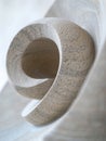 Smooth stone sculpture abstract art