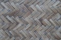 Smooth surface woven from a flat ribbon of natural origin, background