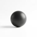 A soft shadow on the left emphasizing the sphere s round shape and Royalty Free Stock Photo