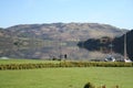 Smooth Ullswater Lake and Boats docked at jetty Royalty Free Stock Photo