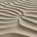 Smooth, undulating patterns of fine sand Royalty Free Stock Photo