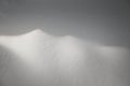 Smooth untouched snow Royalty Free Stock Photo