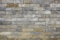 A smooth wall of marble bricks. stone texture. gray stone wall