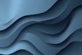 Smooth Wavy Gradient Background with Grainy Blue Gray Texture and Subtle Noise Royalty Free Stock Photo