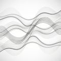 Smooth, wavy lines flowing across the image, creating a sense of Royalty Free Stock Photo