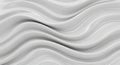 Smooth white abstract wave pattern background Royalty Free Stock Photo