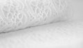Smooth white lace background Royalty Free Stock Photo
