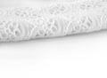 Smooth white lace background Royalty Free Stock Photo