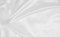 Smooth white silk background Royalty Free Stock Photo