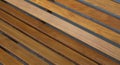 Smooth wooden planks