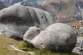 Smoothed boulders at Castle Hill