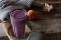 Smoothie with Antioxidants for autum and winter season Royalty Free Stock Photo
