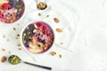 Smoothie bowl Royalty Free Stock Photo