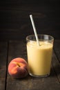 Smoothie in a glass Royalty Free Stock Photo