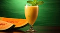 smoothie juicy melon cantaloupe