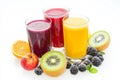 Smoothie smoothies fruit juice collection drink drinks fruits glass isolated