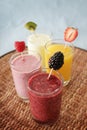 Smoothies Royalty Free Stock Photo