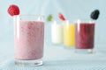 Smoothies Royalty Free Stock Photo