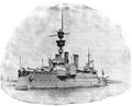 SMS Aegir 1895 - the second and final member of the Odin class of coastal defense ships