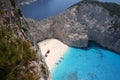 Smugglers Cove Zante Royalty Free Stock Photo