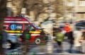 SMURD ambulance - medical care - Bucharest Romania