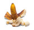 Smushed Banana Royalty Free Stock Photo