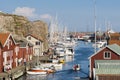 SmÃÂ¶gen guest harbour West coast Sweden Royalty Free Stock Photo