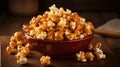 snack caramel corn