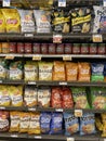 Snack food for sale in a grocery store in Simpsonville, South Carolina