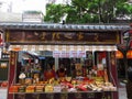 Snack kiosk in a tourist area in Guangzhou