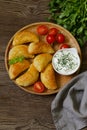 Snack samosa fried pies