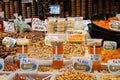 Snack stall, Malaga indoor market.