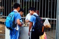 Snack stalls Royalty Free Stock Photo