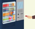 Snack vending machine