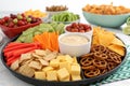 Snacks for Party and Refreshment Royalty Free Stock Photo