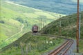 The Snaefell Mountain Railway is an electric mountain railway on the Isle of Man