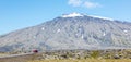 Snaefellsjokull volcano, in the Snaefellsnes peninsula, west Ice Royalty Free Stock Photo