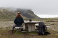 Snaefellsness, Iceland - Jul 22, 2016: Young.