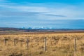 Snaefellsness national park in Iceland scenic landscape in front of snow covered mountains