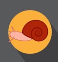 Snail Comic Vector