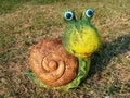 Snail Garden Decoration Royalty Free Stock Photo