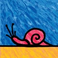 Snail painting