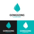 Snail Shell or Gonggong Logo Design Template Royalty Free Stock Photo