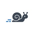 Snail Slow Speed Icon Royalty Free Stock Photo