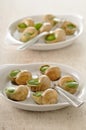 Snails stuffed with garlic and parsley Royalty Free Stock Photo