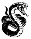 Snake Animal Sport Team Cartoon Animal Mascot