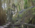 Snake Bridge in the Sacred Monkey Forest in Bali Indonesia