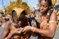 Snake in carnival Royalty Free Stock Photo