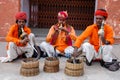 Snake charmers Royalty Free Stock Photo